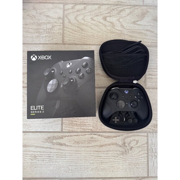 Xbox One Elite Series 2 Wireless Controller - Black - Picture 2 of 11